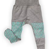 Anti-slip Crawling Pants With In-Built Baby Grip Socks